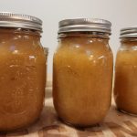 Homemade canned applesauce